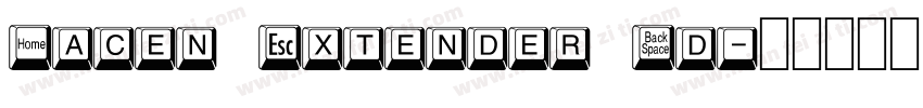 Hacen Extender Bd字体转换